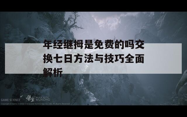 年经继拇是免费的吗交换七日方法与技巧全面解析