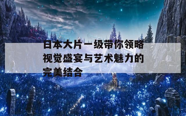 日本大片一级带你领略视觉盛宴与艺术魅力的完美结合  第1张