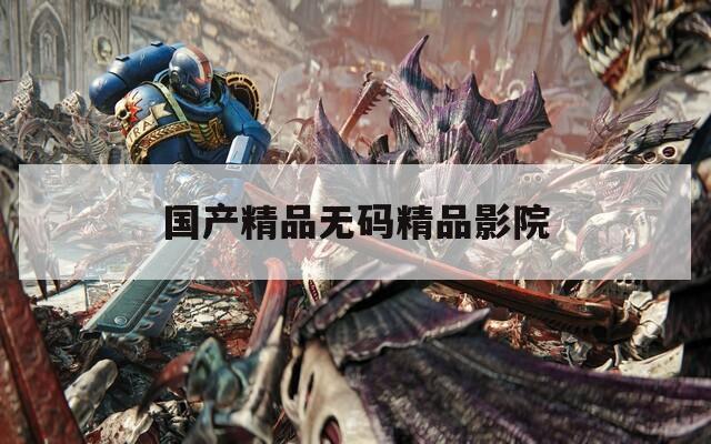 国产精品无码精品影院