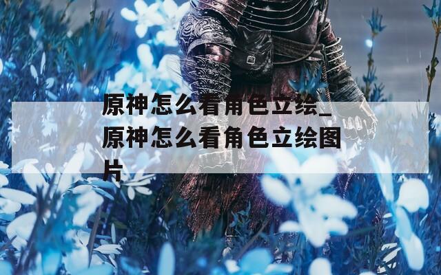 原神怎么看角色立绘_原神怎么看角色立绘图片  第1张